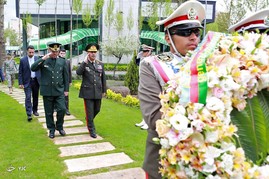 استقبال رسمی وزیر دفاع ایران از وزیر دفاع کشور آذربایجان