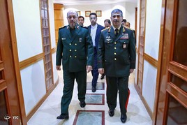 استقبال رسمی وزیر دفاع ایران از وزیر دفاع کشور آذربایجان