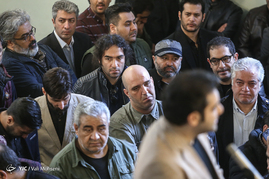 تشییع پيكر مرحوم عارف لرستانی