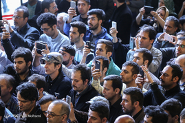 تشییع پيكر مرحوم عارف لرستانی