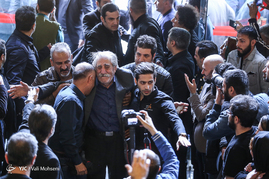 تشییع پيكر مرحوم عارف لرستانی