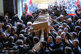 تشییع پيكر مرحوم عارف لرستانی