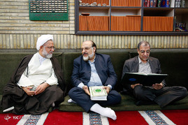 مراسم ترحیم آیت الله باریک بین