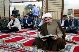 مراسم ترحیم آیت الله باریک بین
