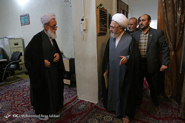 دیدار اعضای کمیسیون امنیت ملی مجلس شورای اسلامی با مراجع تقلید قم‎