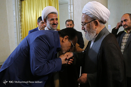 دیدار اعضای کمیسیون امنیت ملی مجلس شورای اسلامی با مراجع تقلید قم‎