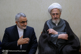 دیدار اعضای کمیسیون امنیت ملی مجلس شورای اسلامی با مراجع تقلید قم‎