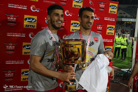 جشن قهرمانی تیم فوتبال پرسپولیس