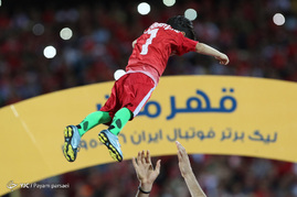 جشن قهرمانی تیم فوتبال پرسپولیس