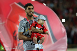جشن قهرمانی تیم فوتبال پرسپولیس