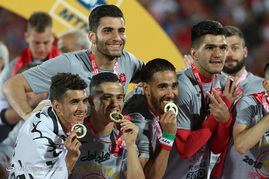 جشن قهرمانی تیم فوتبال پرسپولیس
