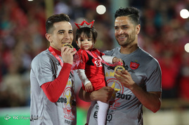 جشن قهرمانی تیم فوتبال پرسپولیس
