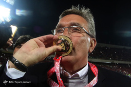 جشن قهرمانی تیم فوتبال پرسپولیس