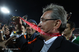 جشن قهرمانی تیم فوتبال پرسپولیس