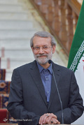 دیدار و نشست خبری روسای مجلس ایران و پاکستان