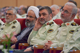 بیست و دومین همایش سراسری فرماندهان، ‌روسا و مدیران ناجا با حضور رئیس مجلس شورای اسلامی