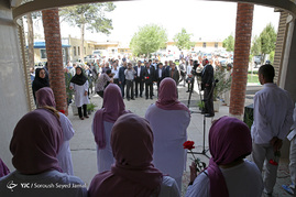 بازدید محسن رضایی از موسسه خیریه حمایت از آسیب دیدگان اجتماعی (سرای احسان)‎