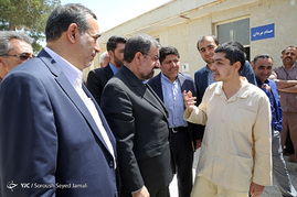 بازدید محسن رضایی از موسسه خیریه حمایت از آسیب دیدگان اجتماعی (سرای احسان)‎
