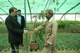بازدید محسن رضایی از موسسه خیریه حمایت از آسیب دیدگان اجتماعی (سرای احسان)‎