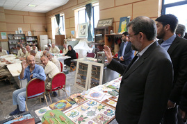 بازدید محسن رضایی از موسسه خیریه حمایت از آسیب دیدگان اجتماعی (سرای احسان)‎