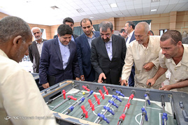 بازدید محسن رضایی از موسسه خیریه حمایت از آسیب دیدگان اجتماعی (سرای احسان)‎