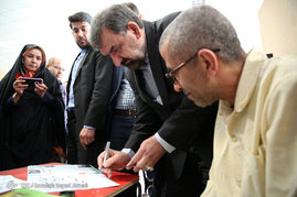 بازدید محسن رضایی از موسسه خیریه حمایت از آسیب دیدگان اجتماعی (سرای احسان)‎