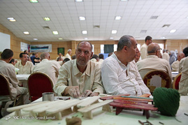 بازدید محسن رضایی از موسسه خیریه حمایت از آسیب دیدگان اجتماعی (سرای احسان)‎