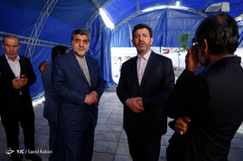 سخنرانی علی لاریجانی در مراسم افتتاح تالار بزرگ غرب استان تهران در شهر قدس