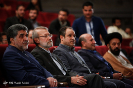 سخنرانی علی لاریجانی در مراسم افتتاح تالار بزرگ غرب استان تهران در شهر قدس