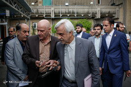 ضبط برنامه با دوربین با حضور سید مصطفی هاشمی طبا نامزد انتخابات ریاست جمهوری