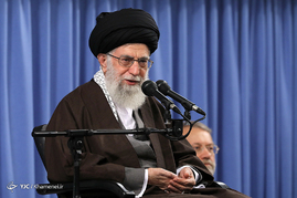 دیدار مسئولان نظام و سفرای کشورهای اسلامی با رهبر معظم انقلاب