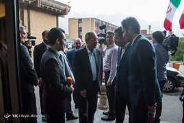 پشت صحنه ضبط برنامه حسن روحانی نامزد انتخابات ریاست جمهوری