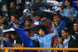 حاشیه دیدار تیم های فوتبال استقلال و الاهلی امارات