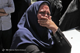 تشییع شش سرباز وظیفه شهید در حادثه تروریستی میرجاوه - مشهد
