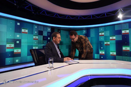 پشت صحنه گفتگوی ویژه خبری با حضور اسحاق جهانگیری نامزد انتخابات ریاست جمهوری