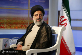 پشت صحنه ضبط برنامه ابراهیم رئیسی نامزد انتخابات ریاست جمهوری
