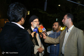پشت صحنه ضبط برنامه ابراهیم رئیسی نامزد انتخابات ریاست جمهوری