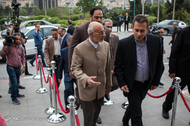 پشت صحنه ضبط برنامه سیدمصطفی میرسلیم نامزد انتخابات ریاست جمهوری