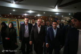 پشت صحنه ضبط برنامه محمدباقر قالیباف نامزد انتخابات ریاست جمهوری