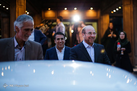 پشت صحنه ضبط برنامه محمدباقر قالیباف نامزد انتخابات ریاست جمهوری