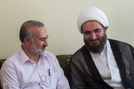 عیادت نماینده مقام معظم رهبری از جانبازان