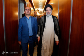 پشت صحنه ضبط برنامه ابراهیم رئیسی نامزد انتخابات ریاست جمهوری در شبکه خبر