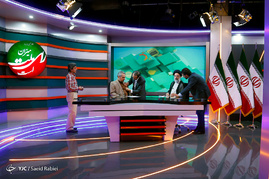 پشت صحنه ضبط برنامه ابراهیم رئیسی نامزد انتخابات ریاست جمهوری در شبکه خبر