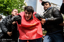 به خشونت کشیده شدن تظاهرات روز کارگر در ترکیه