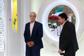 پشت صحنه ضبط برنامه مصطفی هاشمی طبا نامزد انتخابات ریاست جمهوری