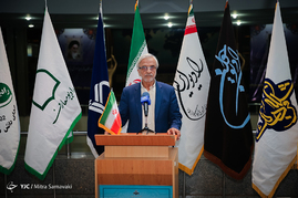 پشت صحنه ضبط برنامه مصطفی هاشمی طبا نامزد انتخابات ریاست جمهوری