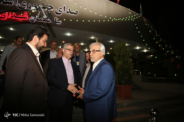 پشت صحنه ضبط برنامه مصطفی هاشمی طبا نامزد انتخابات ریاست جمهوری