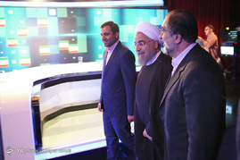 پشت صحنه گفتگوی ویژه خبری با حسن روحانی نامزد انتخابات ریاست جمهوری
