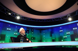 پشت صحنه گفتگوی ویژه خبری با حسن روحانی نامزد انتخابات ریاست جمهوری
