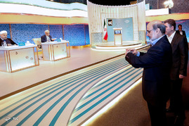 پشت صحنه دومین مناظره نامزدهای انتخابات ریاست جمهوری